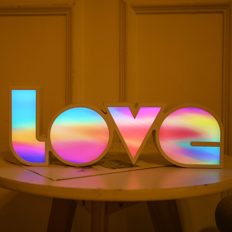 Love Rainbow LED Light - Vivid Divergence