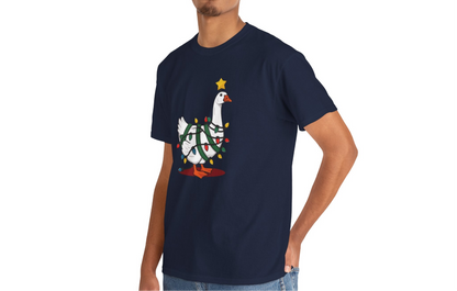 Christmas Goose on the Loose T-Shirt