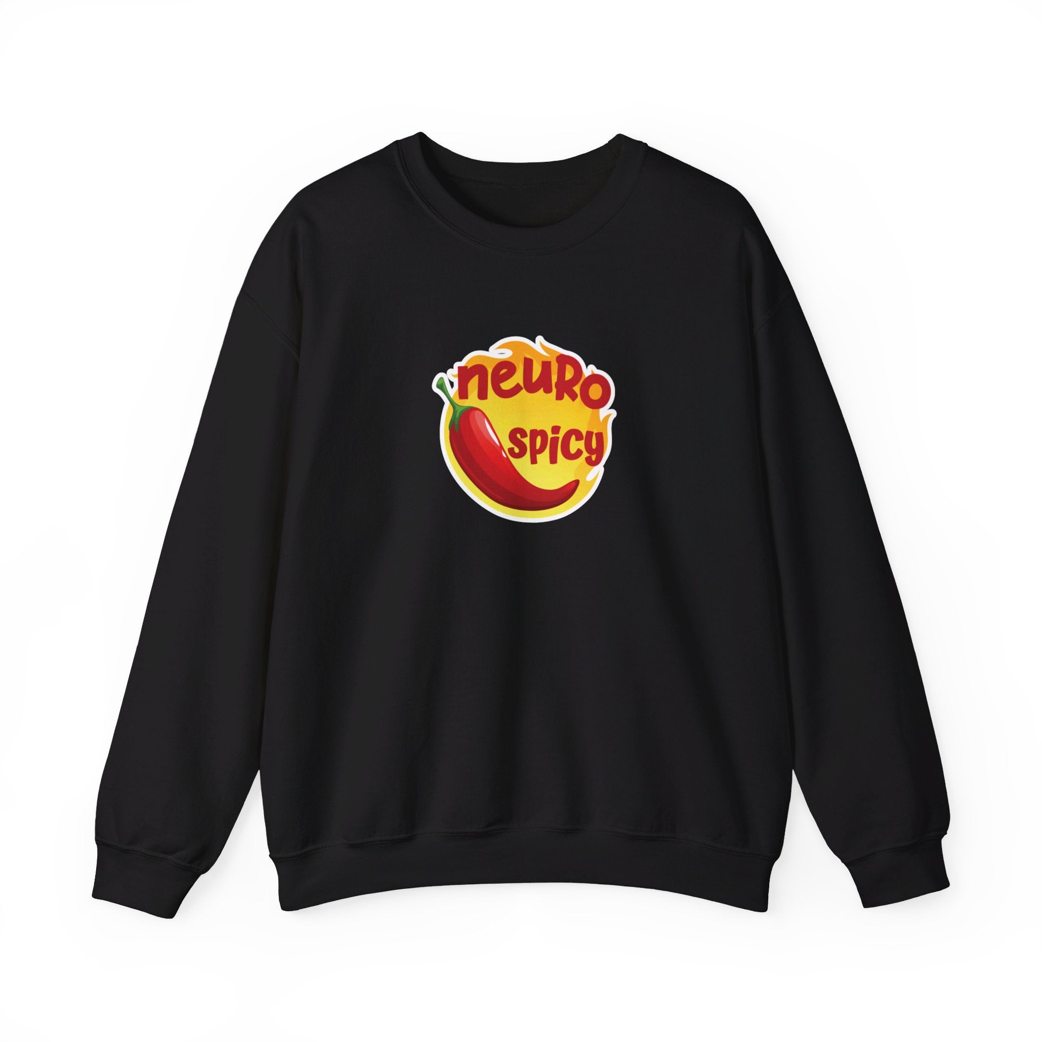 Neuro-Spicy Chilli Pepper Sweatshirt - Vivid Divergence