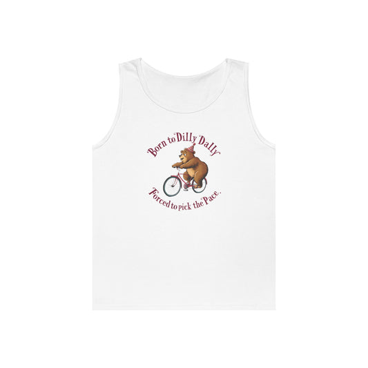 Born to Dilly Dally Bear Tank Top