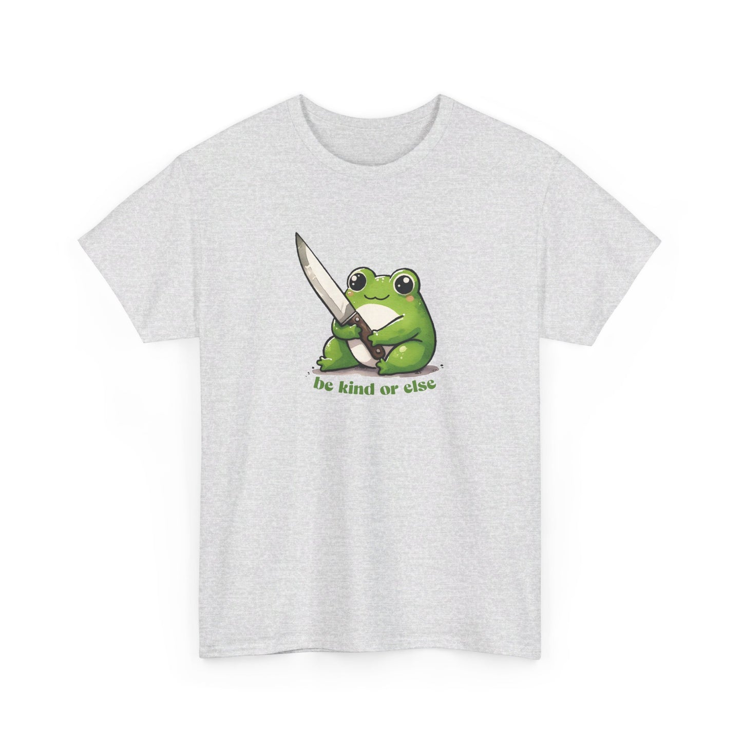 Be Kind or Else Frog T-Shirt - Vivid Divergence