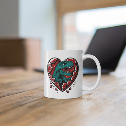 Jurassic Heart Mug