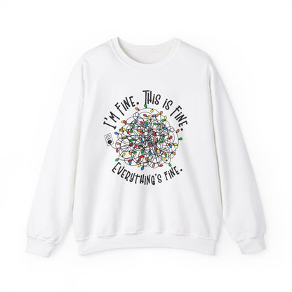 Tangled Tantrum Christmas Lights Sweatshirt