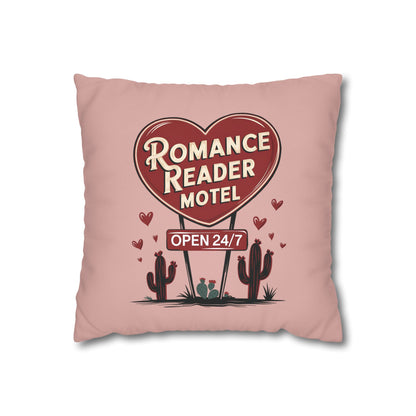 Romance Reader Motel Cushion Cover