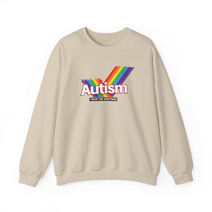 Autism Skittles Brand Parody Sweatshirt - Vivid Divergence