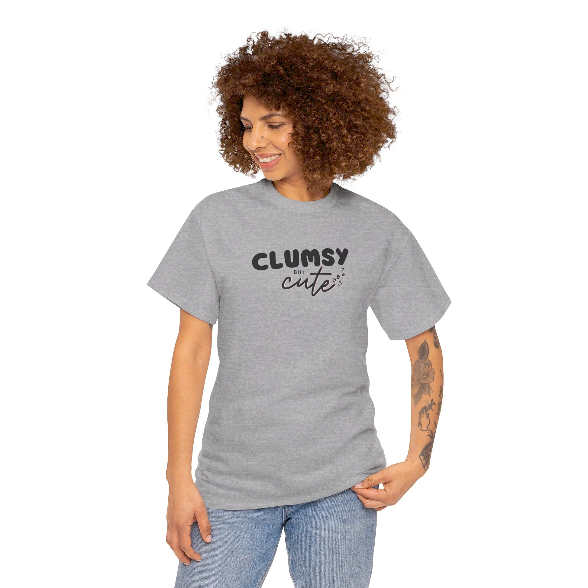 Clumsy But Cute T-Shirt - Vivid Divergence