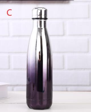 Shiny Distractions Stainless Steel Water Bottle - Vivid Divergence