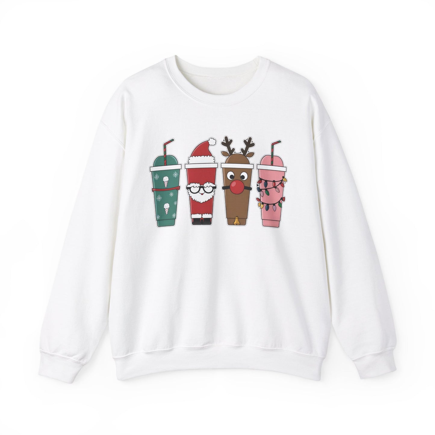 Christmas Vibes Iced Coffee Sweatshirt