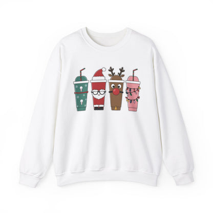 Christmas Vibes Iced Coffee Sweatshirt