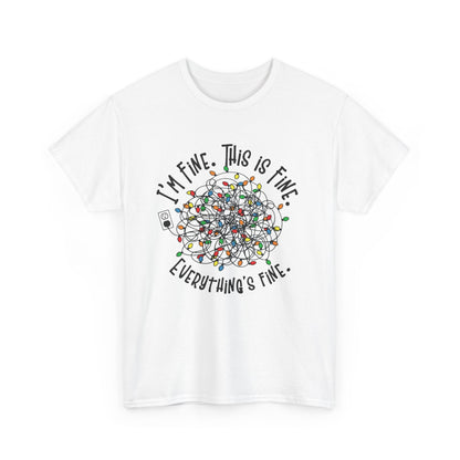 Tangled Tantrum Christmas Lights T-Shirt