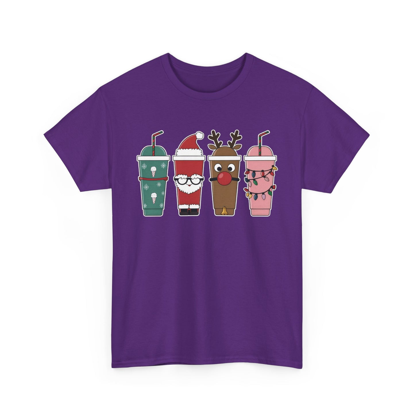 Christmas Vibes Iced Coffee T-Shirt