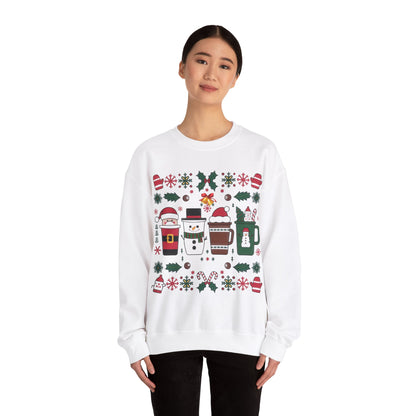 Holiday Cheers Caffeine Fix Sweatshirt