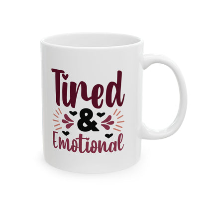 Tired and Emotional Mug - Vivid Divergence