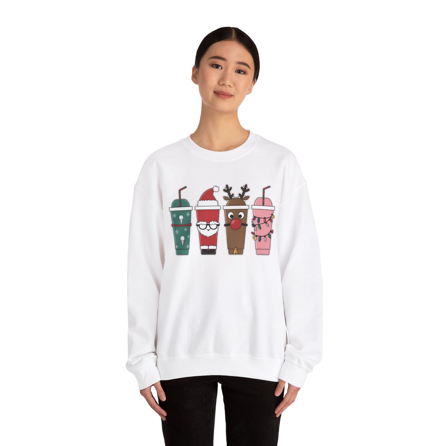 Christmas Vibes Iced Coffee Sweatshirt