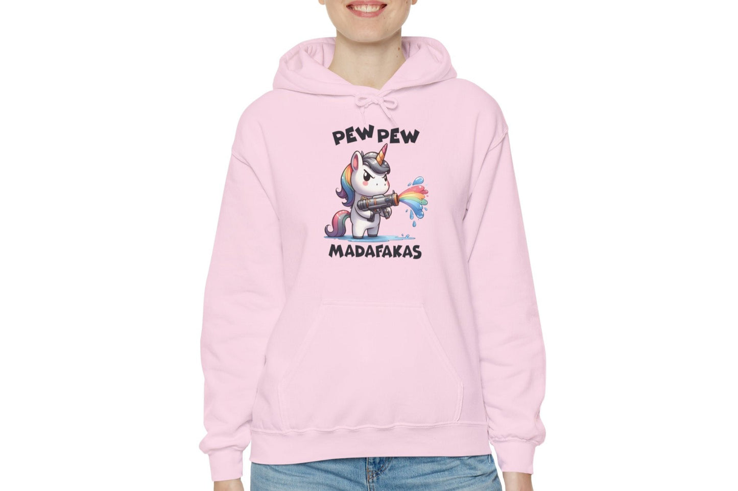 Pew Pew Madafakas Unicorn Hoodie