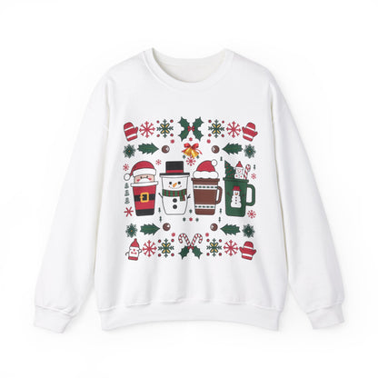 Holiday Cheers Caffeine Fix Sweatshirt