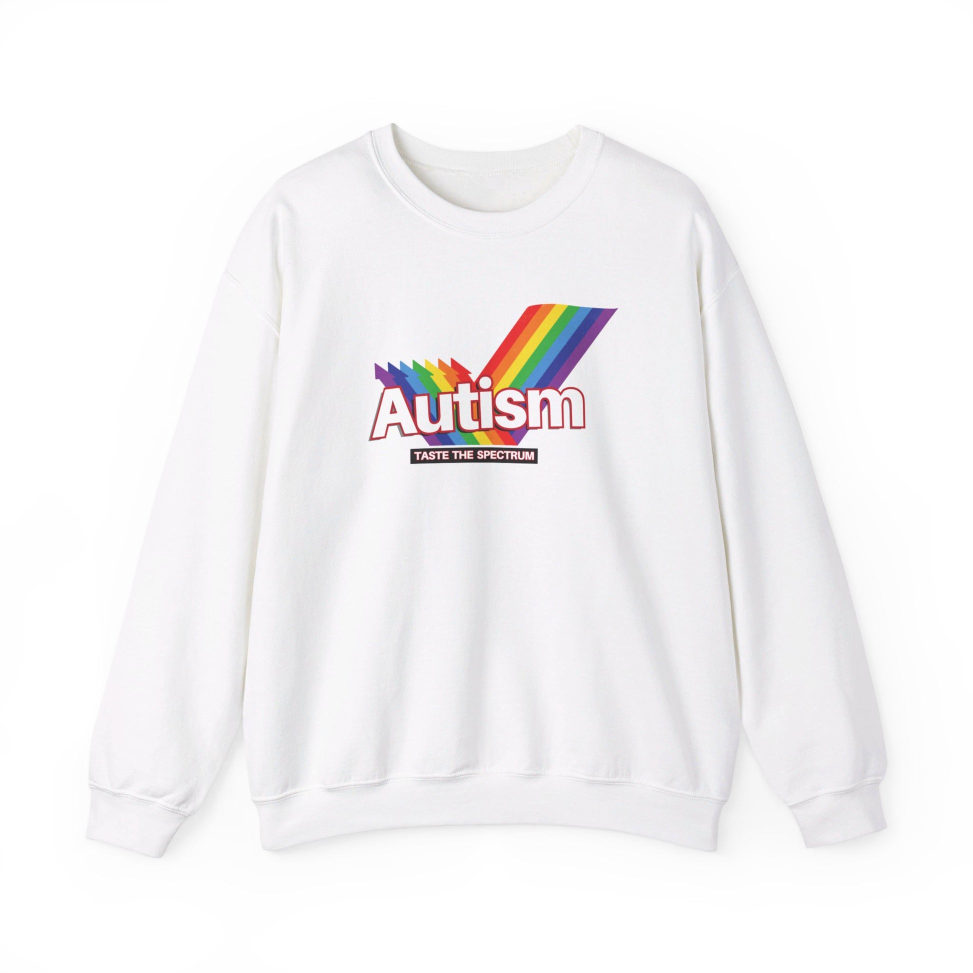 Autism Skittles Brand Parody Sweatshirt - Vivid Divergence