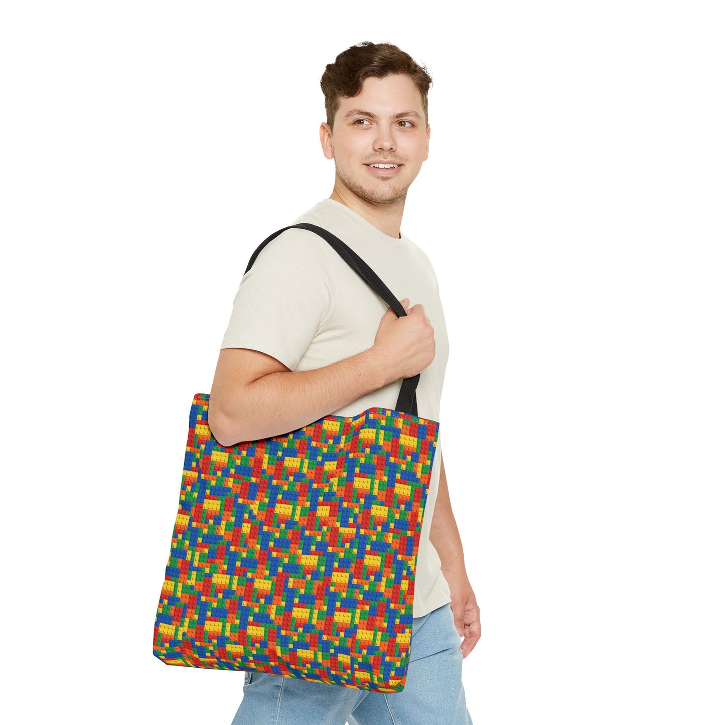 Lego Inspired Tote Bag