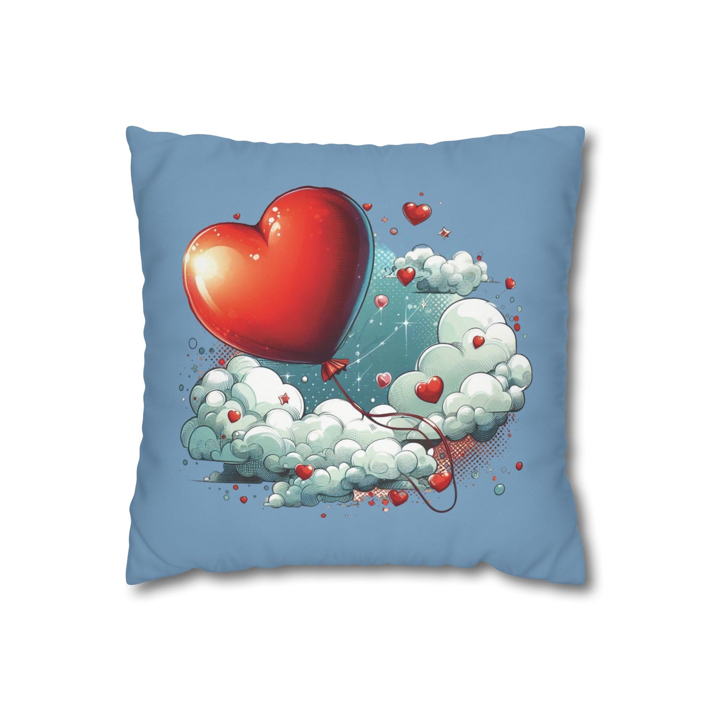 Dreamy Love In The Clouds Cushion Cover