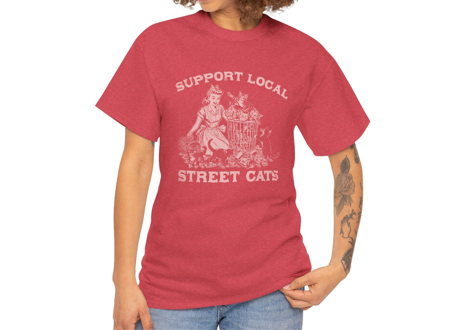 Support Local Street Cats T-Shirt