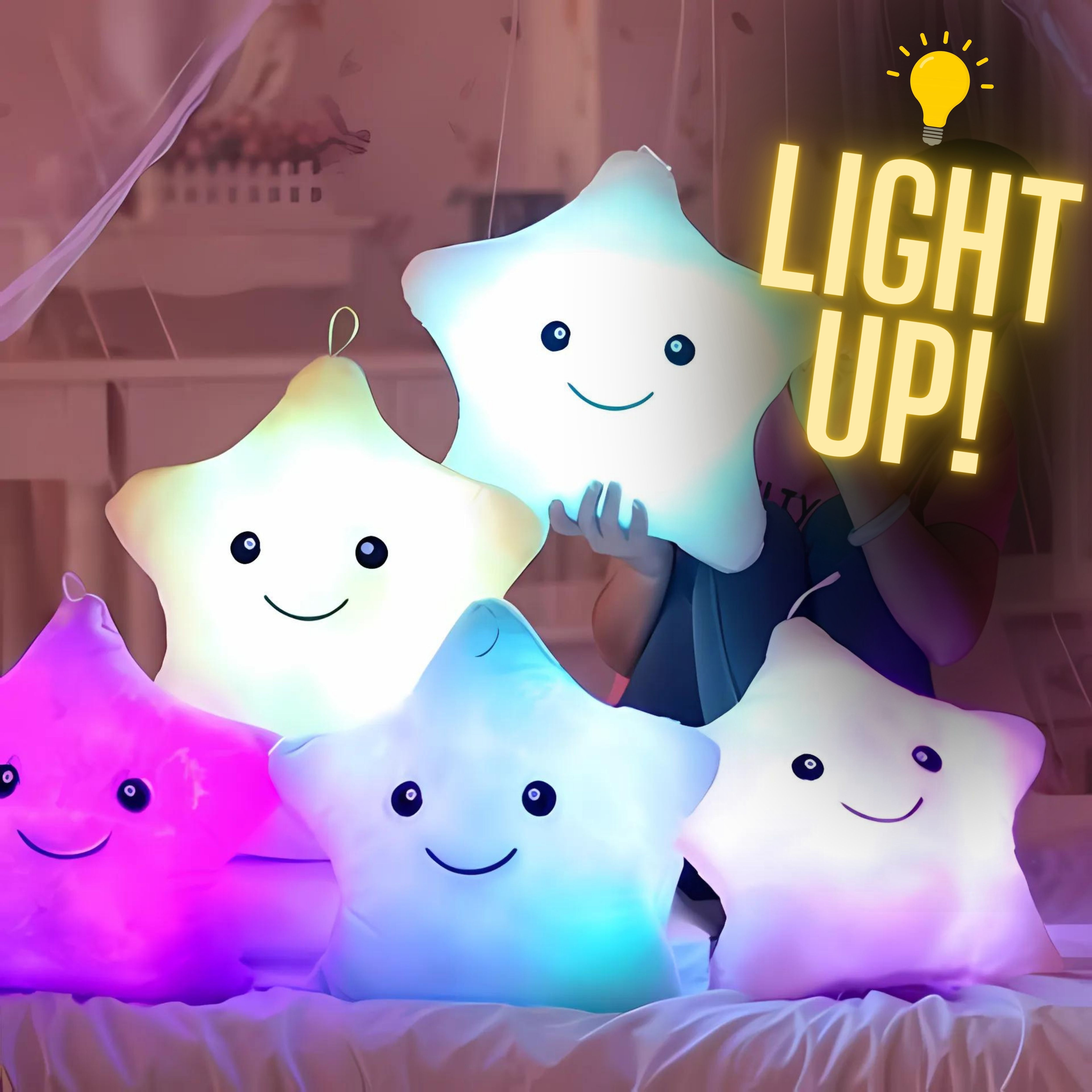 Neurosparkle LED Light Up Star Pillow