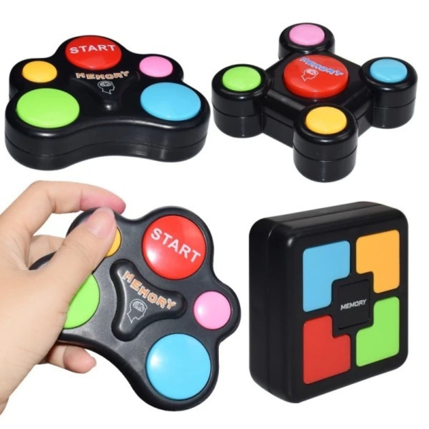 BrainSpark Light and Sound Electronic Handheld Memory Game