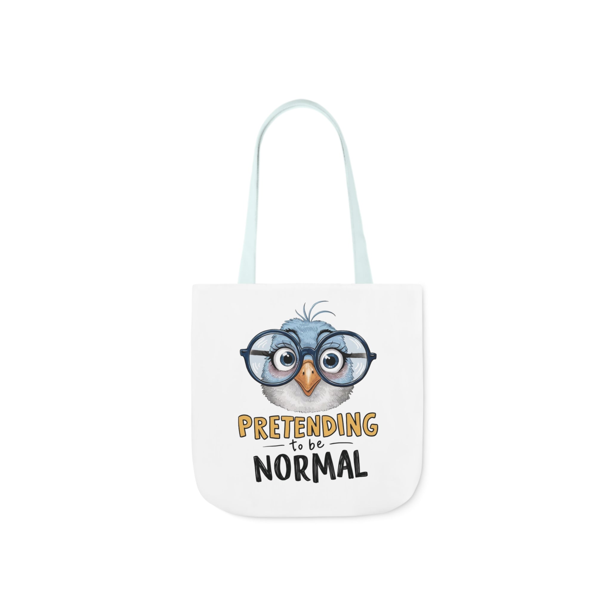 Pretending to be Normal Canvas Tote Bag - Vivid Divergence