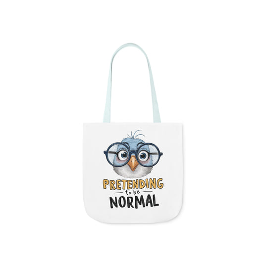 Pretending to be Normal Canvas Tote Bag - Vivid Divergence