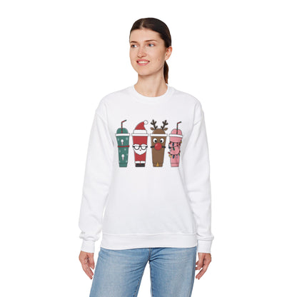 Christmas Vibes Iced Coffee Sweatshirt