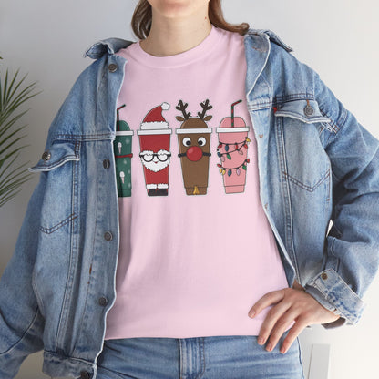 Christmas Vibes Iced Coffee T-Shirt