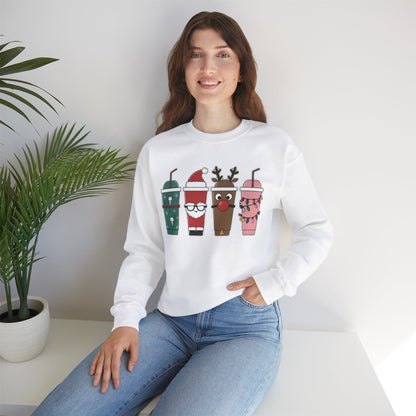 Christmas Vibes Iced Coffee Sweatshirt