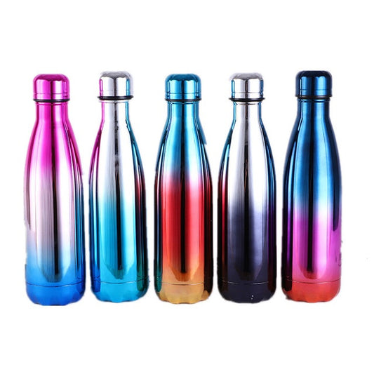 Shiny Distractions Stainless Steel Water Bottle - Vivid Divergence