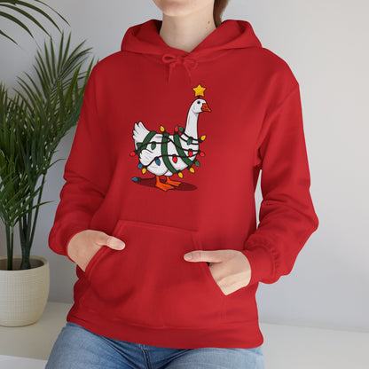 Christmas Goose on the Loose Hoodie