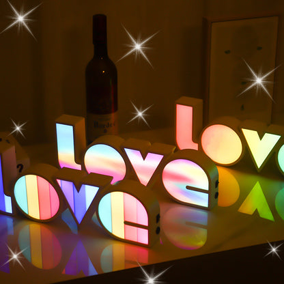 Love Rainbow LED Light - Vivid Divergence