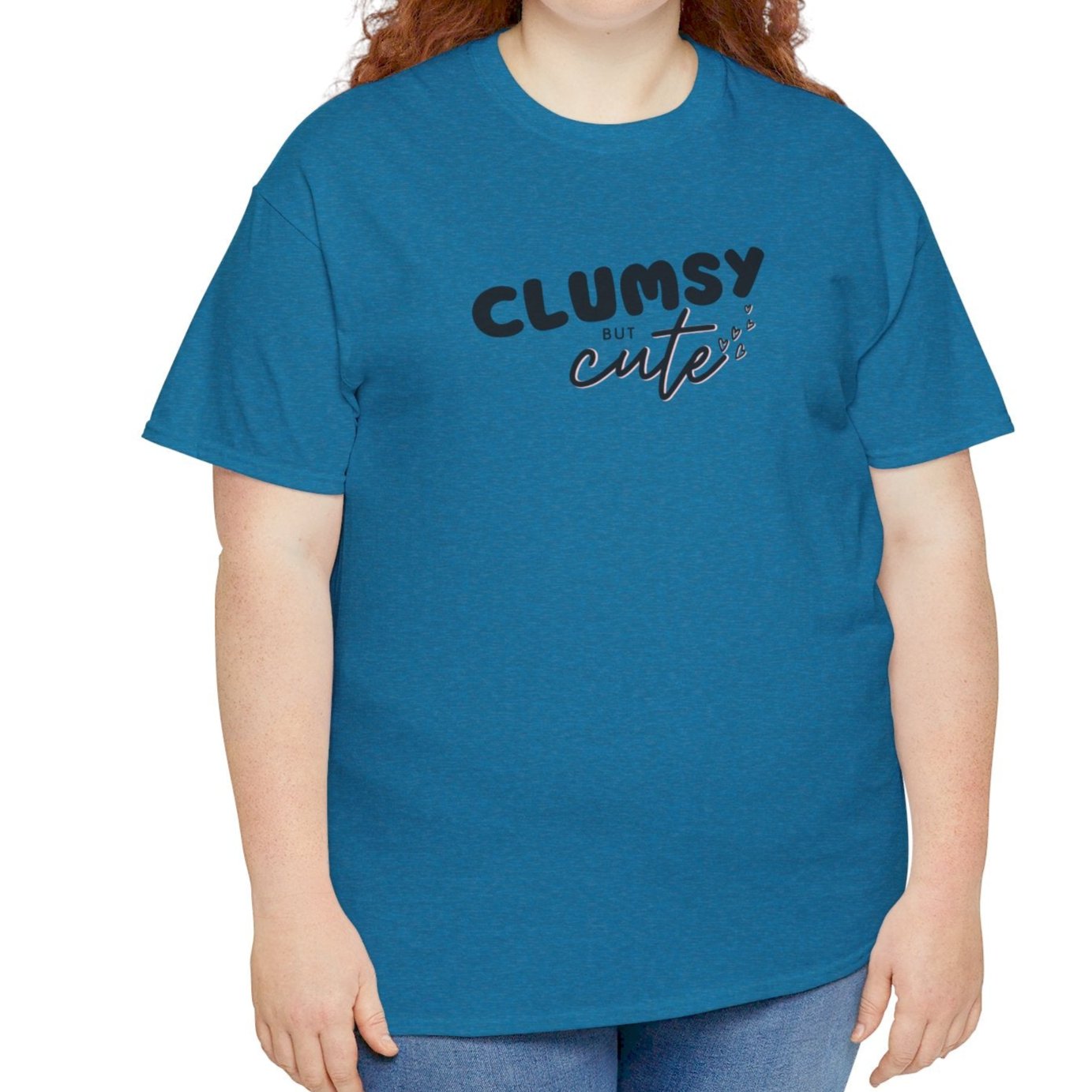 Clumsy But Cute T-Shirt - Vivid Divergence