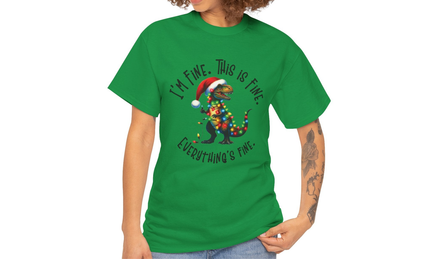 Festive Meltdownosaurus T-Shirt