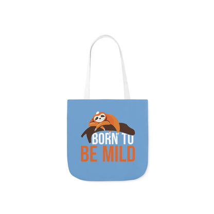 Born to Be Mild Canvas Tote Bag - Vivid Divergence