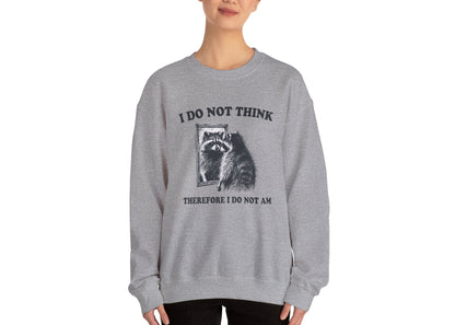 Existential Crisis Racoon Sweatshirt