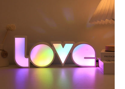 Love Rainbow LED Light - Vivid Divergence