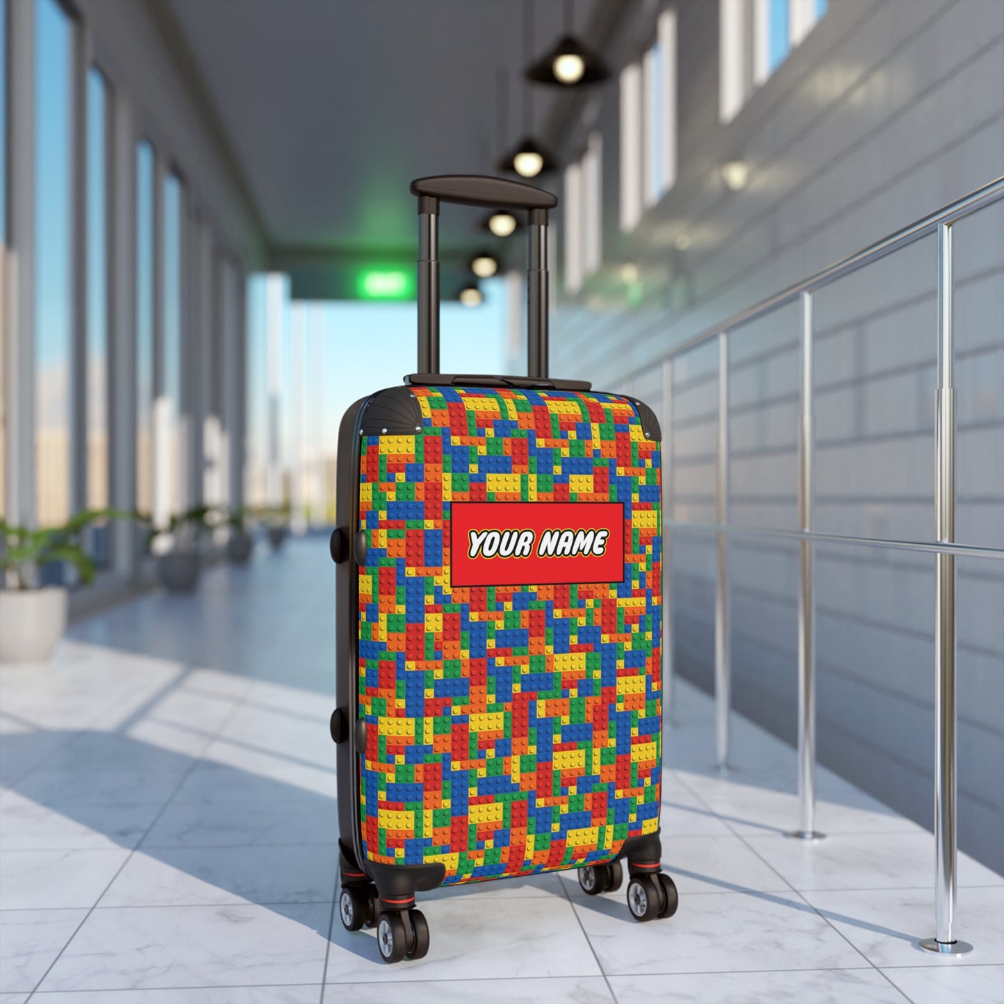 Lego Inspired Suitcase