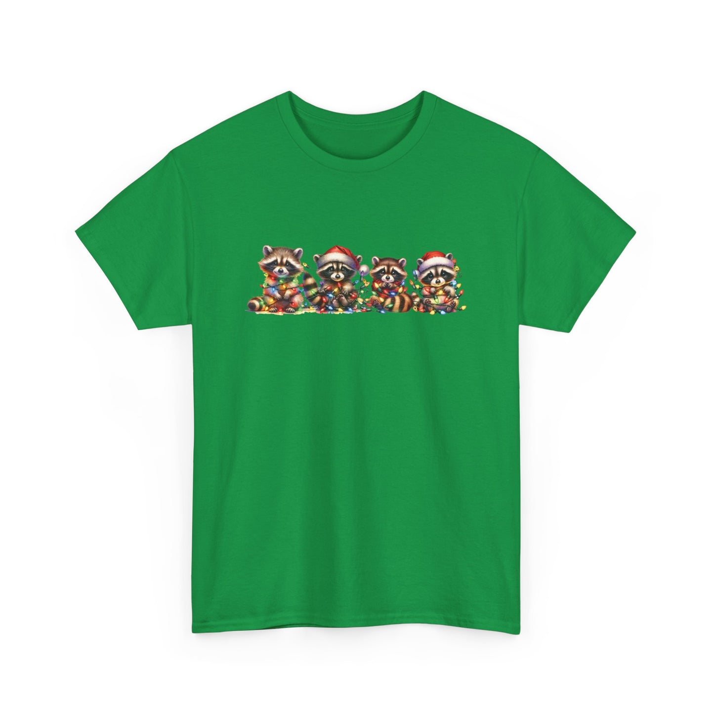 Festive Raccoon Christmas Chaos T-Shirt