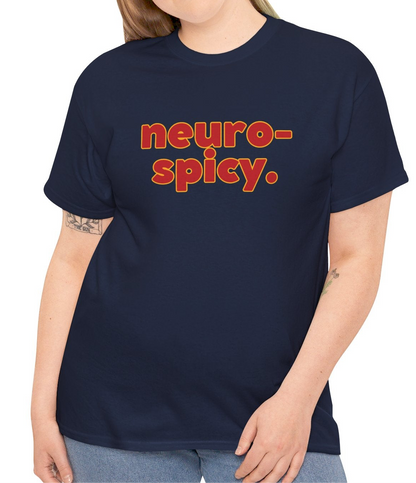 Neuro-Spicy Retro T-Shirt - Vivid Divergence