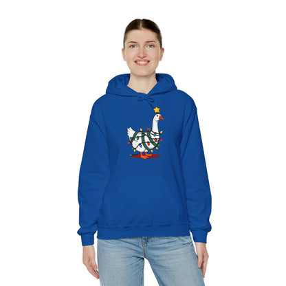 Christmas Goose on the Loose Hoodie