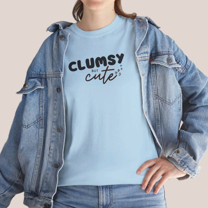 Clumsy But Cute T-Shirt - Vivid Divergence