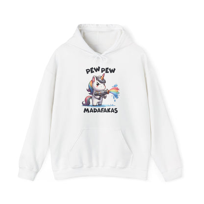 Pew Pew Madafakas Unicorn Hoodie