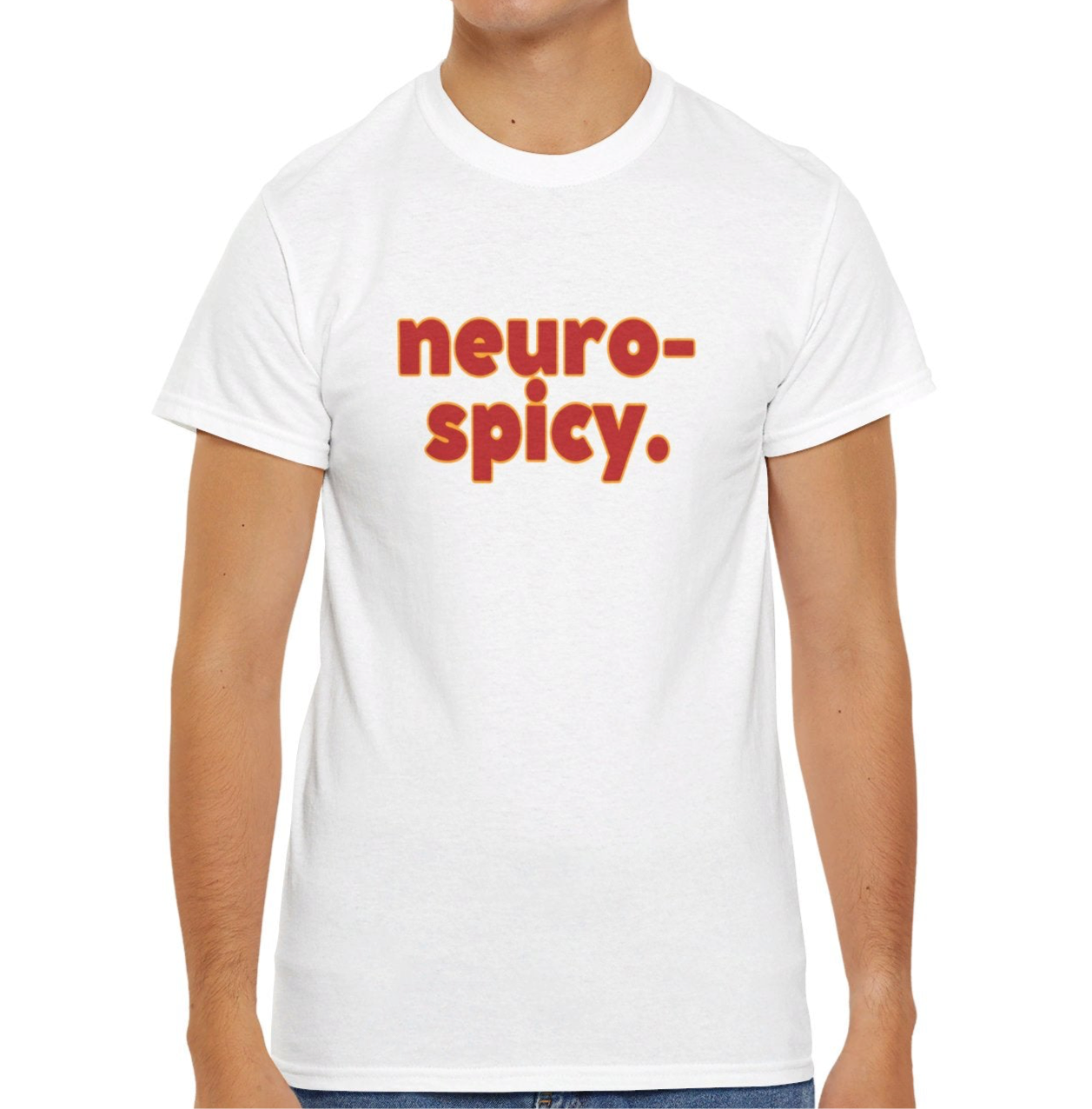 Neuro-Spicy Retro T-Shirt - Vivid Divergence