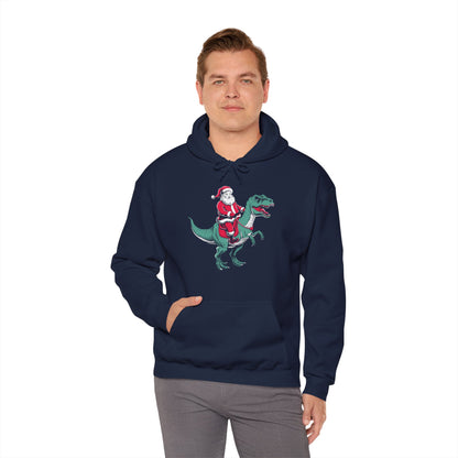 Santa’s Jurassic Joyride Hoodie