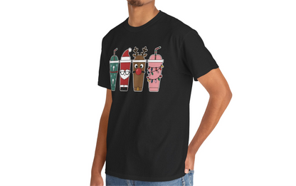 Christmas Vibes Iced Coffee T-Shirt