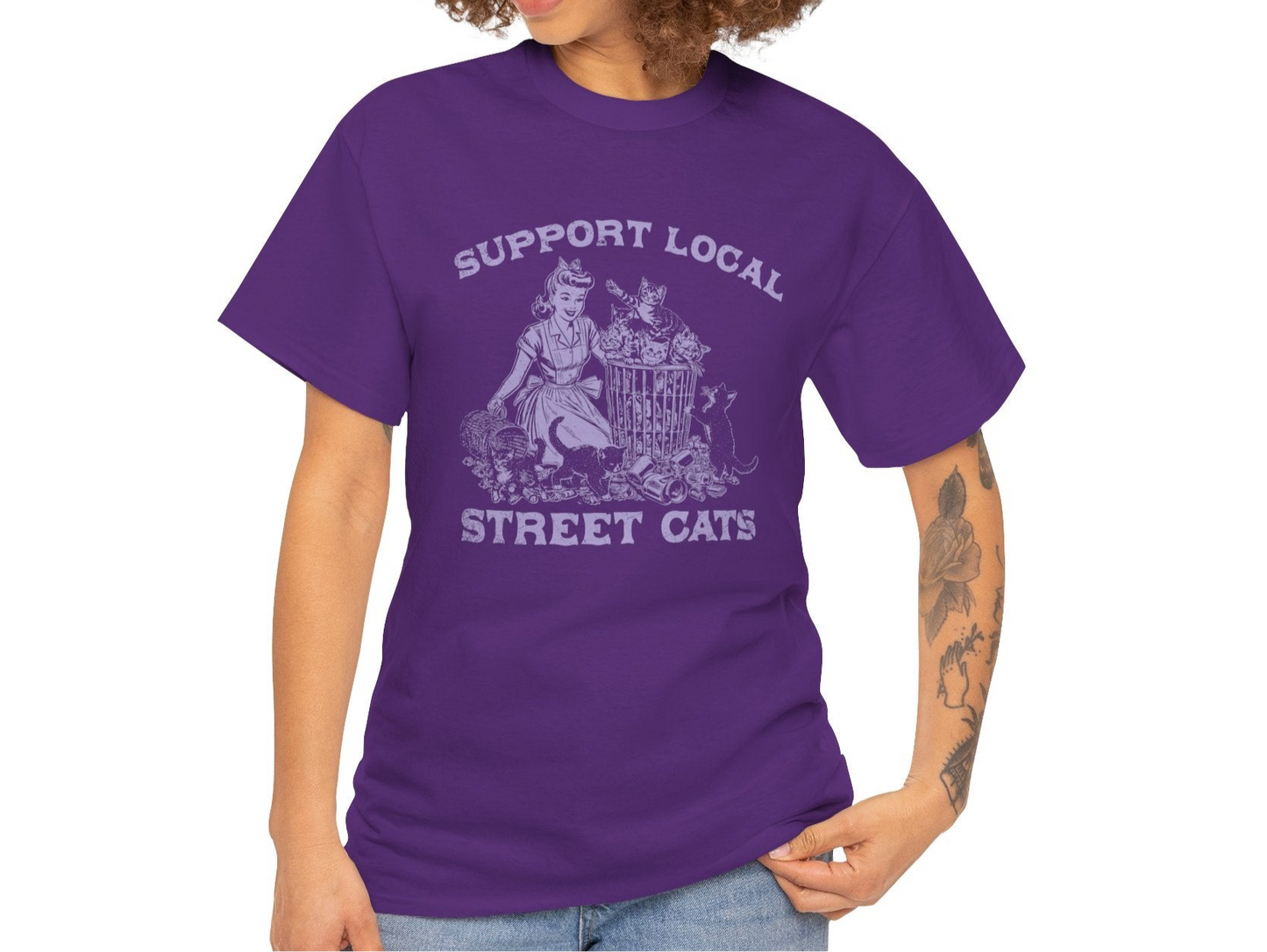 Support Local Street Cats T-Shirt