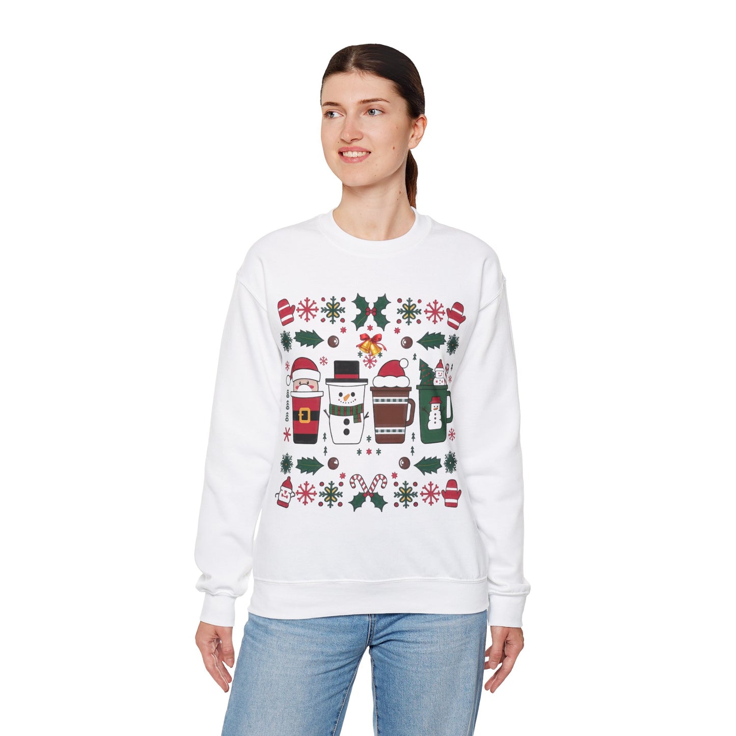 Holiday Cheers Caffeine Fix Sweatshirt